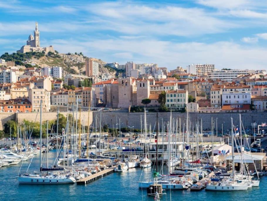 Cosy Pied A Terre Rue Corneille, Coeur Marseille, 4 Pers, 2 Ch Leilighet Eksteriør bilde